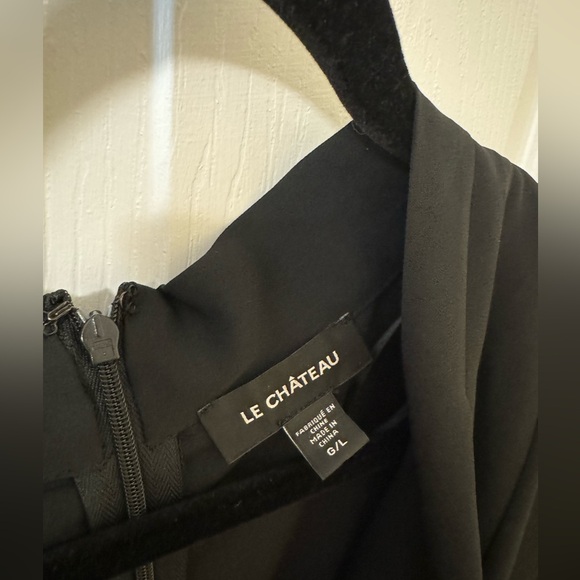 Black blouses / chemisier classe avec ceinture à la taille - Picture 3 of 4